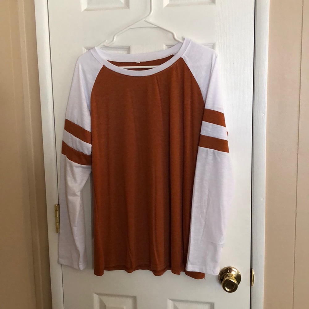 NWOT football style shirt